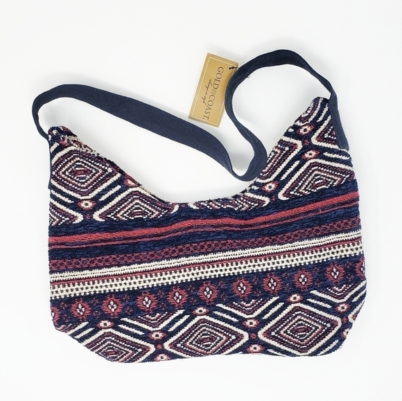 GOLD COAST embroidered bag shoulder - Picture 1 of 5